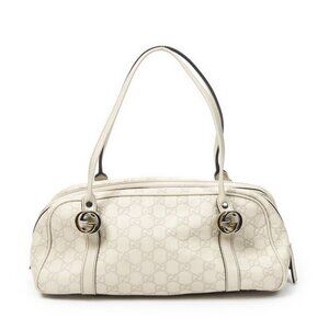 Gucci Twins Boston Ivory Shoulder Bag